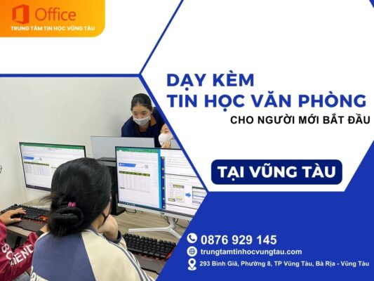 Học tin học văn phòng tại Vũng Tàu